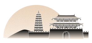 开元时期河面最宽处的长安建筑配图
